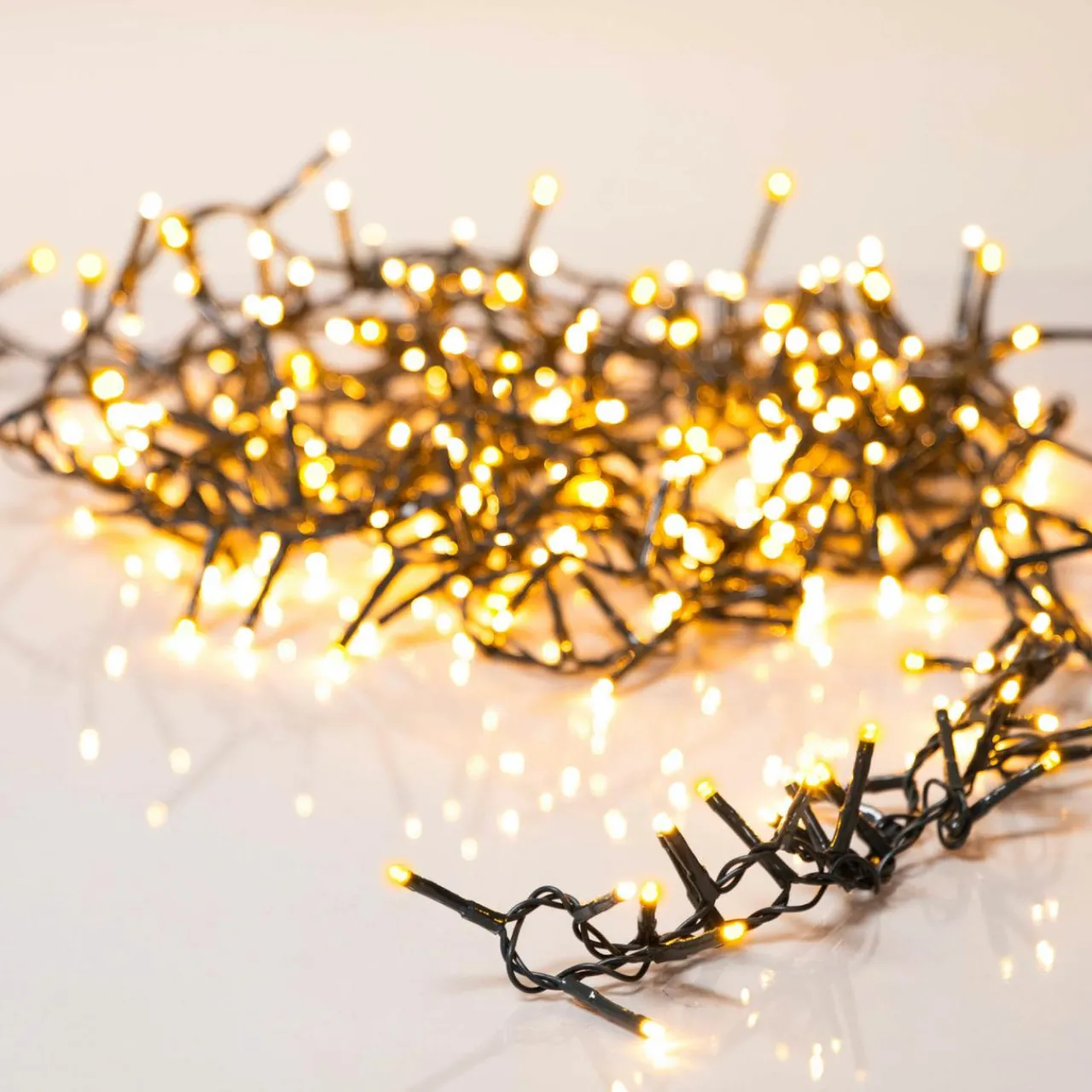 Guirlande Lumineuse Grand Format|Guirlande Lumineuse|KAEMINGK Guirlande lumineuse 34 m 1500 LED câble vert Luxe Blanc chaud et chaud doré Bicolore Blanc chaud / Chaud doré - câble vert