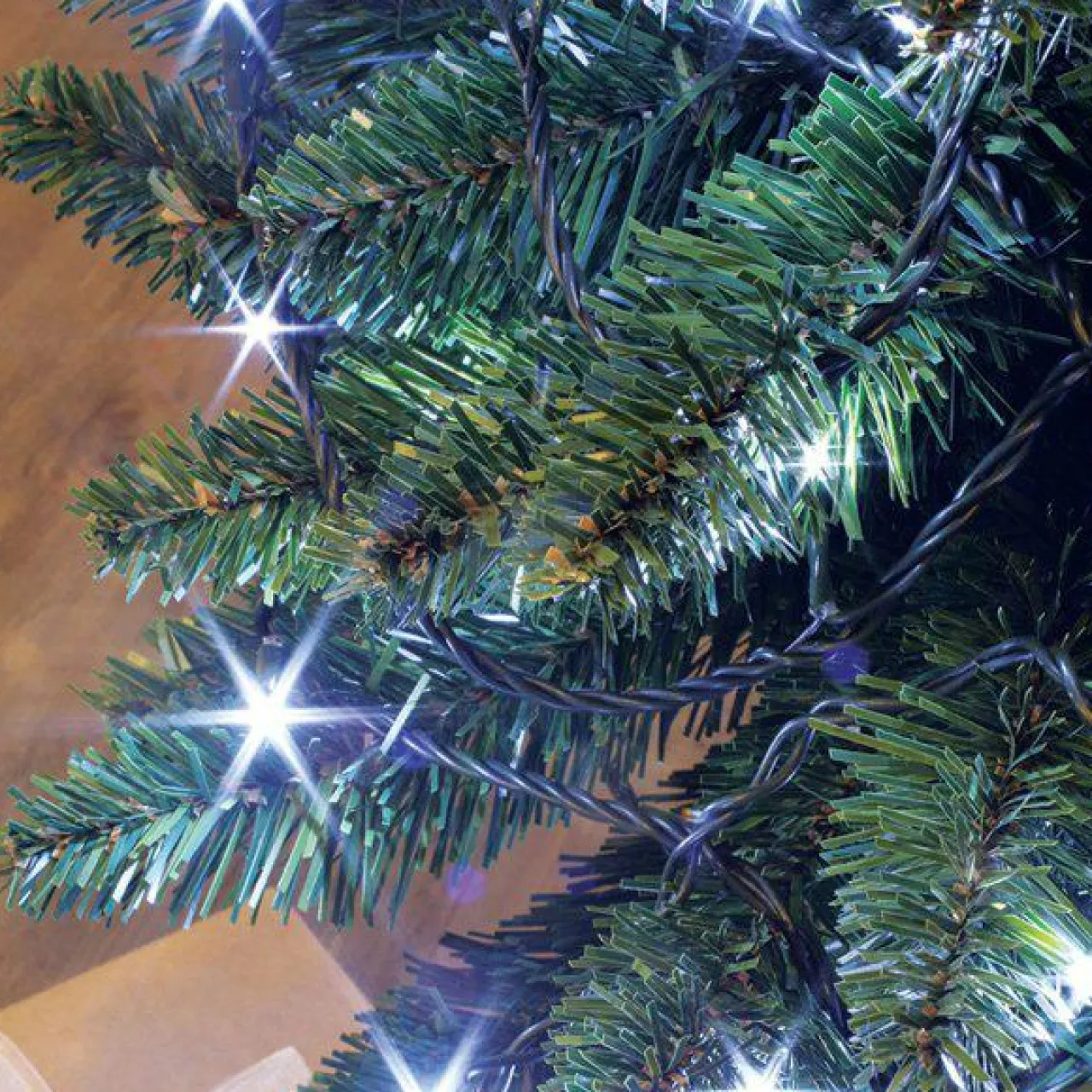 Guirlande Lumineuse|BLACHERE Guirlande lumineuse 8 m 128 LED câble vert Flashing light Blanc froid Blanc Froid - câble vert