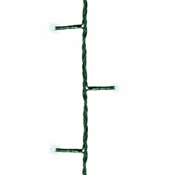 Guirlande Lumineuse|KAEMINGK Guirlande lumineuse 18,70 m 250 LED câble vert Raccordable Blanc froid