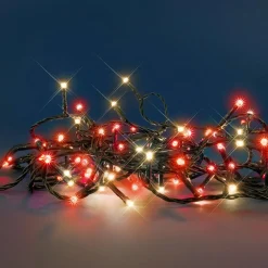 Guirlande Lumineuse|BLACHERE Guirlande lumineuse 8 m 128 LED câble vert Flashing light Bicolore Rouge et blanc chaud Bicolore Rouge / Blanc chaud - câble transparent