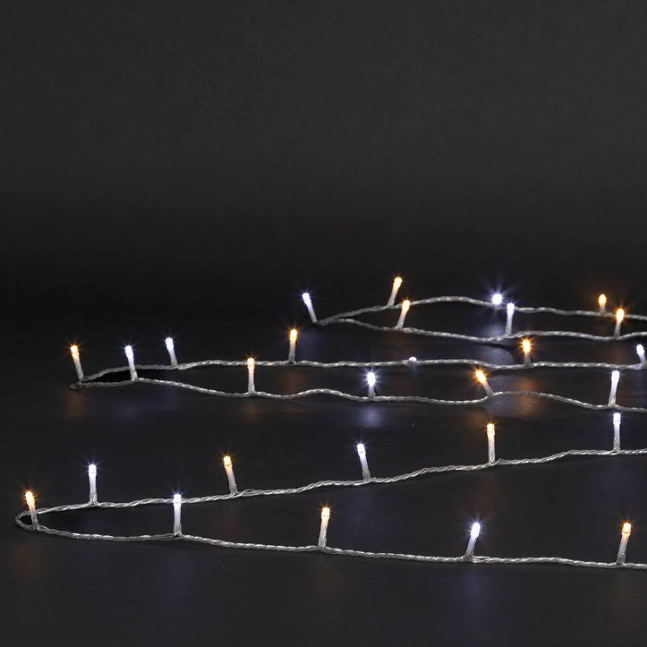 Guirlande Lumineuse|Feeric Lights & Christmas Guirlande lumineuse 10 m 100 LED câble noir Bicolore Blanc chaud et froid Bicolore Blanc chaud / Froid - câble noir