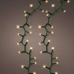 Guirlande Lumineuse Grand Format|Guirlande Lumineuse|KAEMINGK Guirlande lumineuse 45 m 2000 LED câble vert Luxe Blanc chaud Champagne Blanc chaud Champagne - câble vert