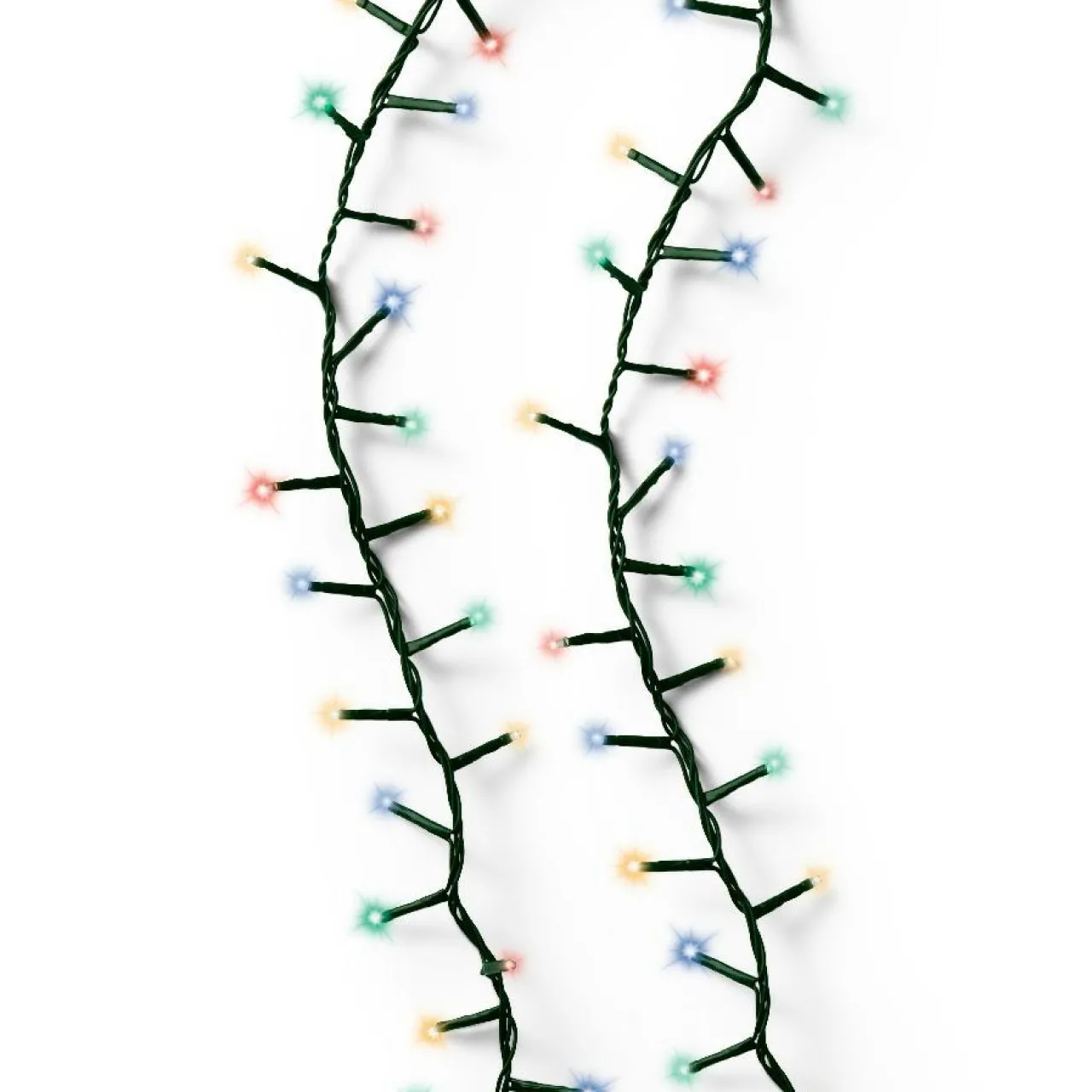 Guirlande Lumineuse|KAEMINGK Guirlande lumineuse 16 m 750 LED câble vert Luxe Multicouleur Multicolore - câble vert