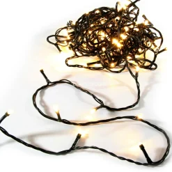 Guirlande Lumineuse|Feeric Lights & Christmas Guirlande lumineuse 10 m 100 LED câble vert Timer Blanc chaud Blanc Chaud - câble vert