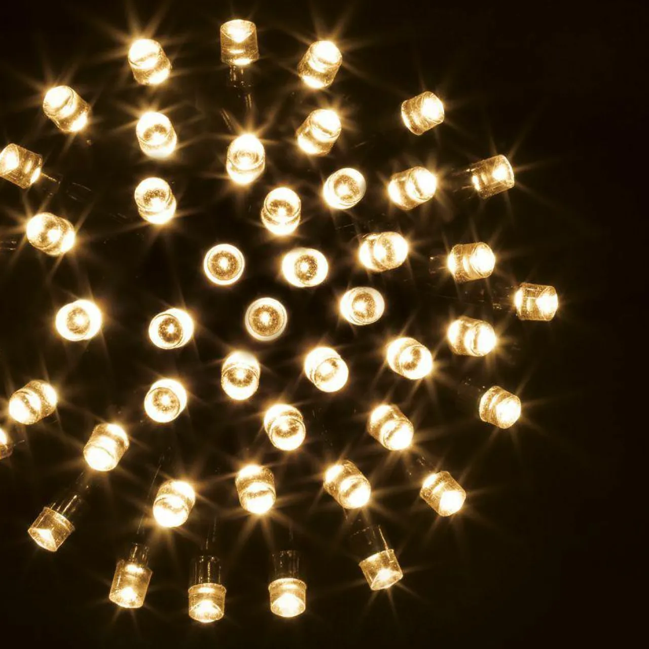 Guirlande Lumineuse|Feeric Lights & Christmas Guirlande lumineuse 10 m 100 LED câble vert Timer Blanc chaud Blanc Chaud - câble vert