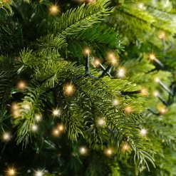 Guirlande Lumineuse Grand Format|Guirlande Lumineuse|KAEMINGK Guirlande lumineuse 22,5 m 1000 LED câble vert Luxe Blanc chaud et chaud doré Bicolore Blanc chaud / Chaud doré - câble vert