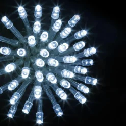 Guirlande Lumineuse|Feeric Lights & Christmas Guirlande lumineuse 20 m 200 LED câble transparent Timer Blanc froid Blanc Froid - câble transparent