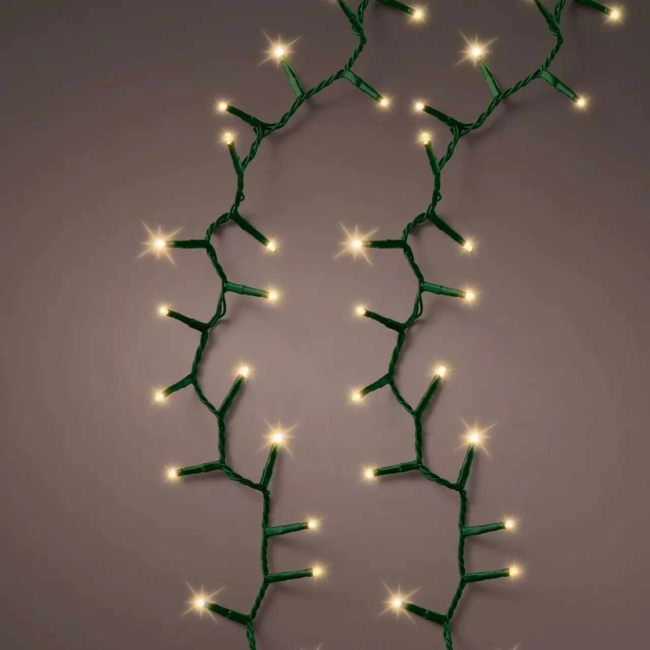 Guirlande Lumineuse Grand Format|Guirlande Lumineuse|KAEMINGK Guirlande lumineuse 34 m 1500 LED câble vert Luxe Blanc chaud Champagne Blanc chaud Champagne - câble vert