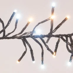 Guirlande Lumineuse Grand Format|Guirlande Lumineuse|KOOPMAN Guirlande lumineuse 21,80 m 3000 LED câble noir Boa Bicolore Blanc chaud et froid Bicolore Blanc chaud / Froid - câble noir