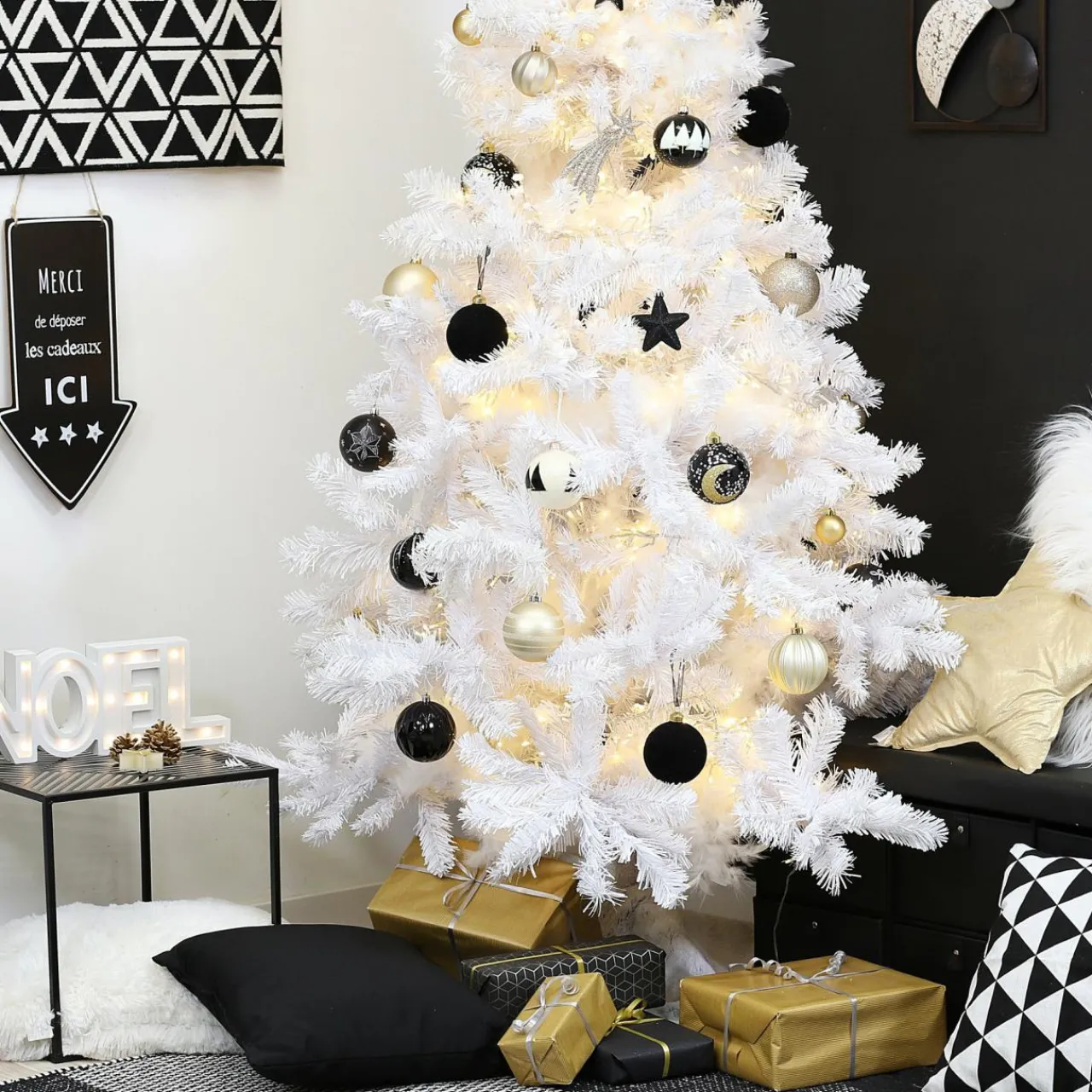 Guirlande Lumineuse|KOOPMAN Guirlande lumineuse 14,60 m 2016 LED câble transparent Boa Blanc chaud Blanc Chaud - câble transparent