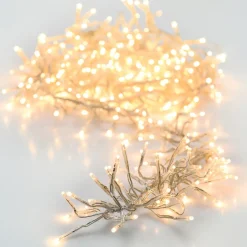 Guirlande Lumineuse Grand Format|Guirlande Lumineuse|KOOPMAN Guirlande lumineuse 21,80 m 3000 LED câble transparent Boa Blanc chaud Blanc Chaud - câble transparent