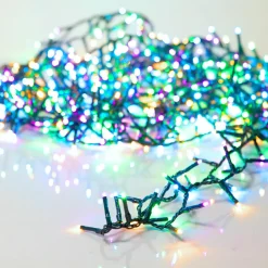 Guirlande Lumineuse Grand Format|Guirlande Lumineuse|KAEMINGK Guirlande lumineuse 22,5 m 1000 LED câble vert Luxe Multicolore pastel Multicolore Pastel Câble Vert