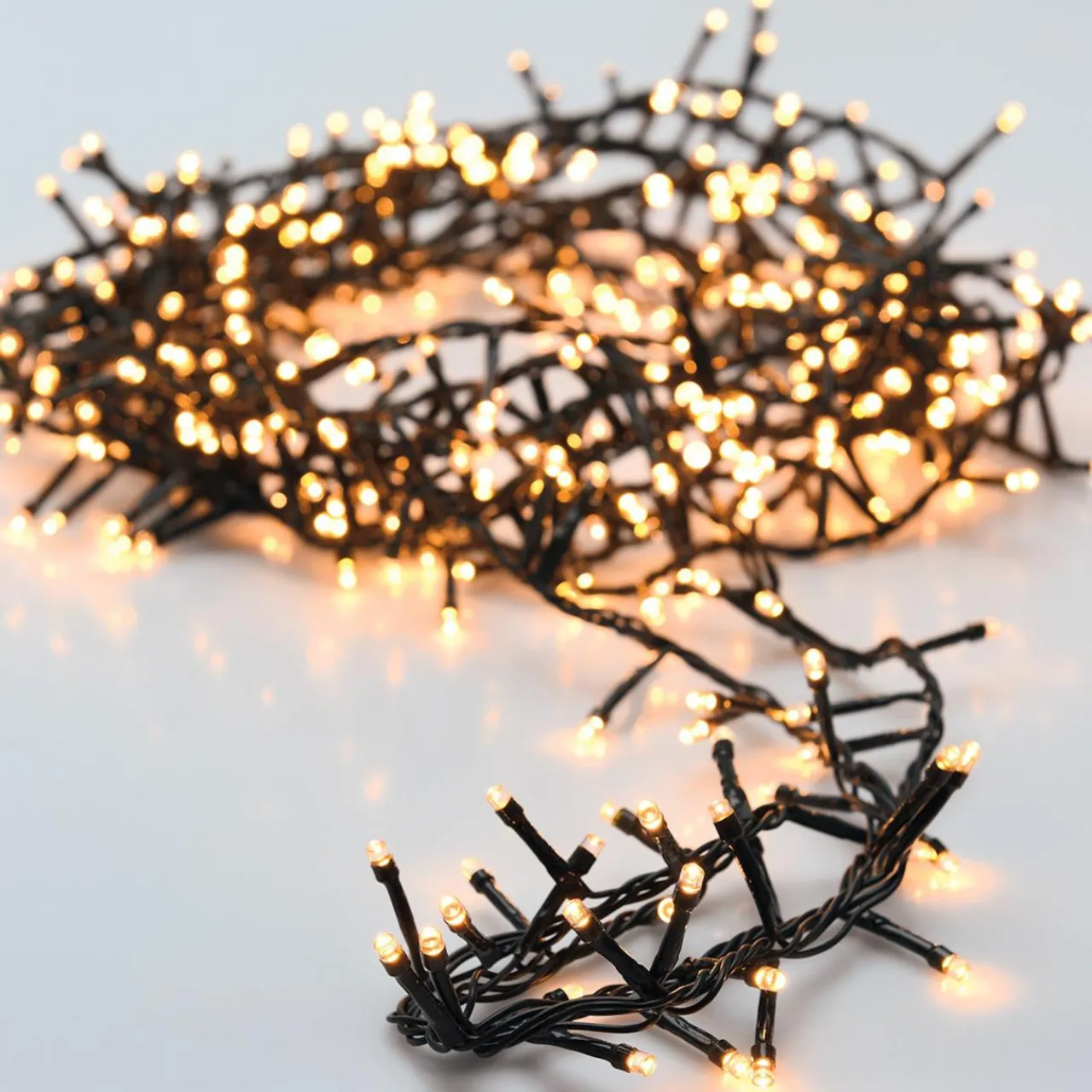 Guirlande Lumineuse|KAEMINGK Guirlande lumineuse 7,50 m 350 LED câble vert Luxe Blanc chaud Blanc Chaud - câble vert