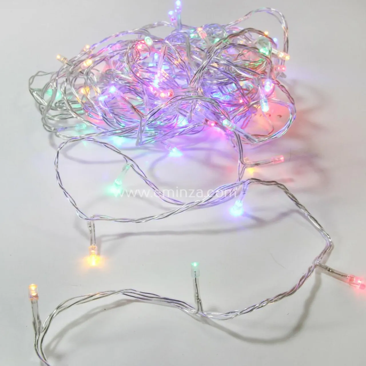 Guirlande Lumineuse Grand Format|Guirlande Lumineuse|Feeric Lights & Christmas Guirlande lumineuse 30 m 300 LED câble transparent Timer Multicolore Multicolore - câble transparent