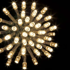 Guirlande Lumineuse|Feeric Lights & Christmas Guirlande lumineuse 10 m 100 LED câble transparent Timer Blanc chaud Blanc Chaud - câble transparent