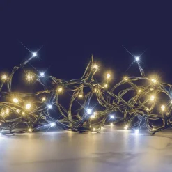 Guirlande Lumineuse|BLACHERE Guirlande lumineuse 8 m 128 LED câble vert Flashing light Bicolore Blanc chaud et froid Bicolore Blanc chaud / Froid - câble vert