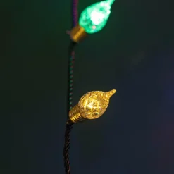 Guirlande Déco|Guirlande Lumineuse|KAEMINGK Guirlande lumineuse 18 m 180 LED câble vert Vintage Multicolore Multicolore - câble vert