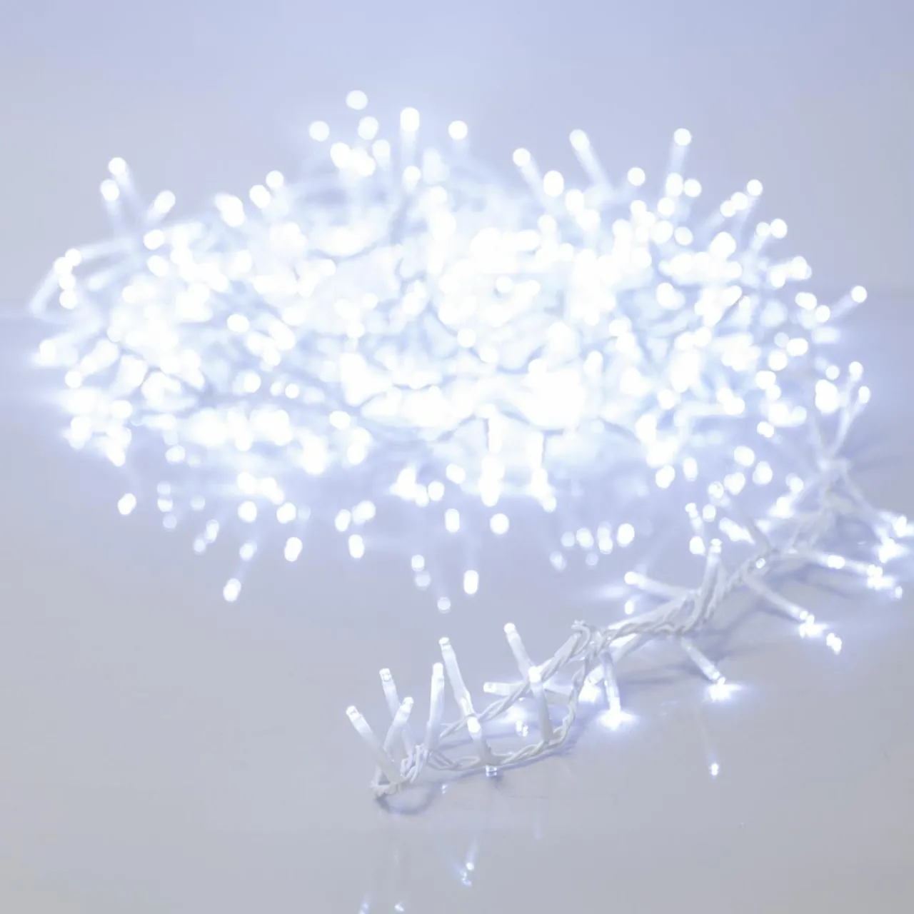 Guirlande Lumineuse|KAEMINGK Guirlande lumineuse 11 m 500 LED câble blanc Luxe Blanc froid Blanc Froid - câble blanc