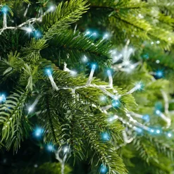 Guirlande Lumineuse|KAEMINGK Guirlande lumineuse 16 m 750 LED câble transparent Luxe Bicolore Blanc et bleu Bicolore Bleu / Blanc froid - câble transparent