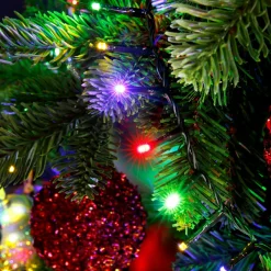 Guirlande Lumineuse Grand Format|Guirlande Lumineuse|KAEMINGK Guirlande lumineuse 22,50 m 1000 LED câble vert Luxe Multicouleur Multicolore - câble vert