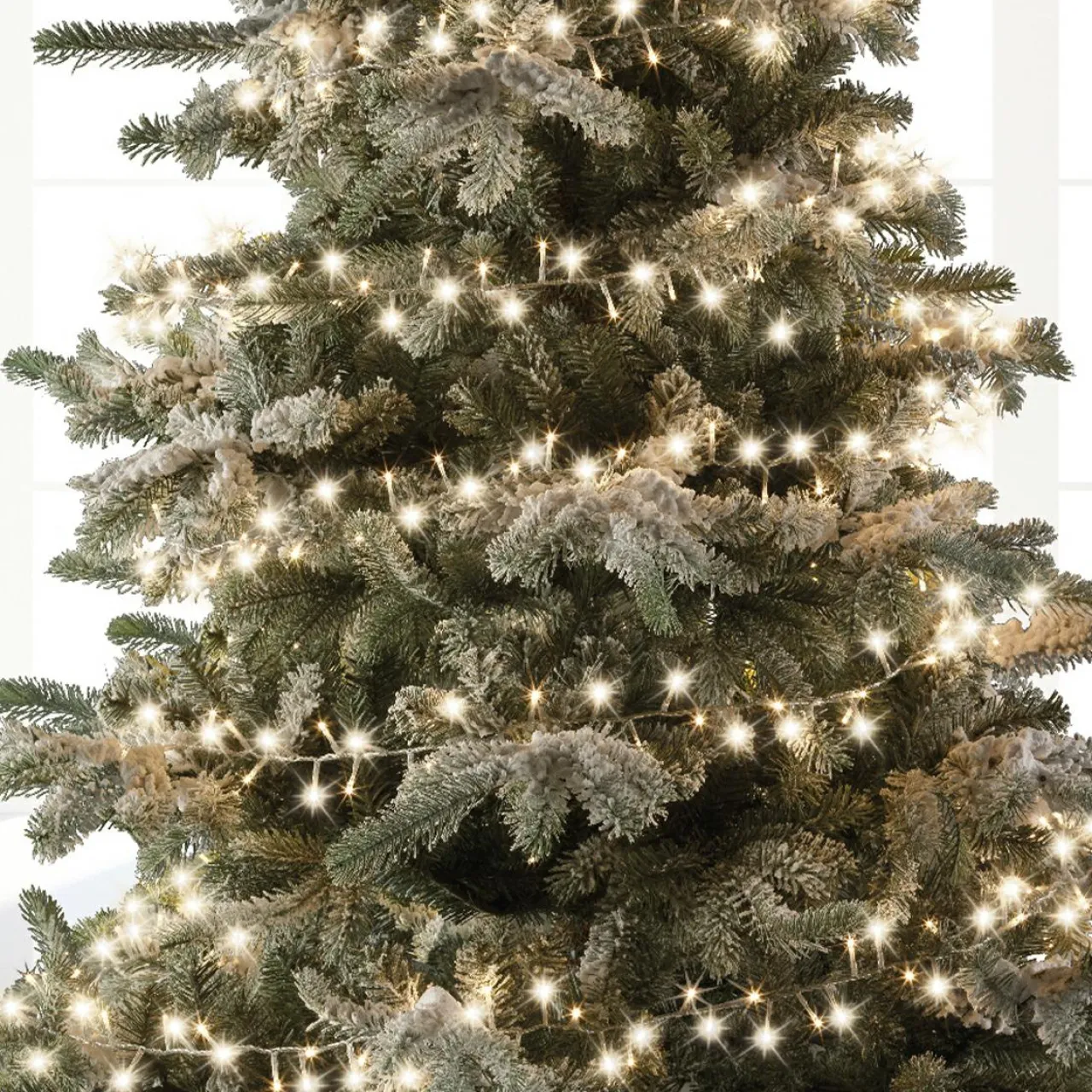 Guirlande Lumineuse Grand Format|Guirlande Lumineuse|KAEMINGK Guirlande lumineuse 22,50 m 1000 LED câble transparent Luxe Blanc chaud Blanc Chaud - câble transparent