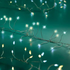 Guirlande Lumineuse|KAEMINGK Guirlande lumineuse 12 m 960 Micro LED câble argent Luxe bicolore Blanc chaud et froid Bicolore Blanc chaud / Froid - câble argent