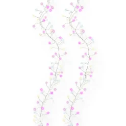 Guirlande Lumineuse|KAEMINGK Guirlande lumineuse 6 m 480 Micro LED câble argent Luxe Tricolore Rose, blanc chaud et froid Tricolore Rose Blanc chaud / froid - câble argent