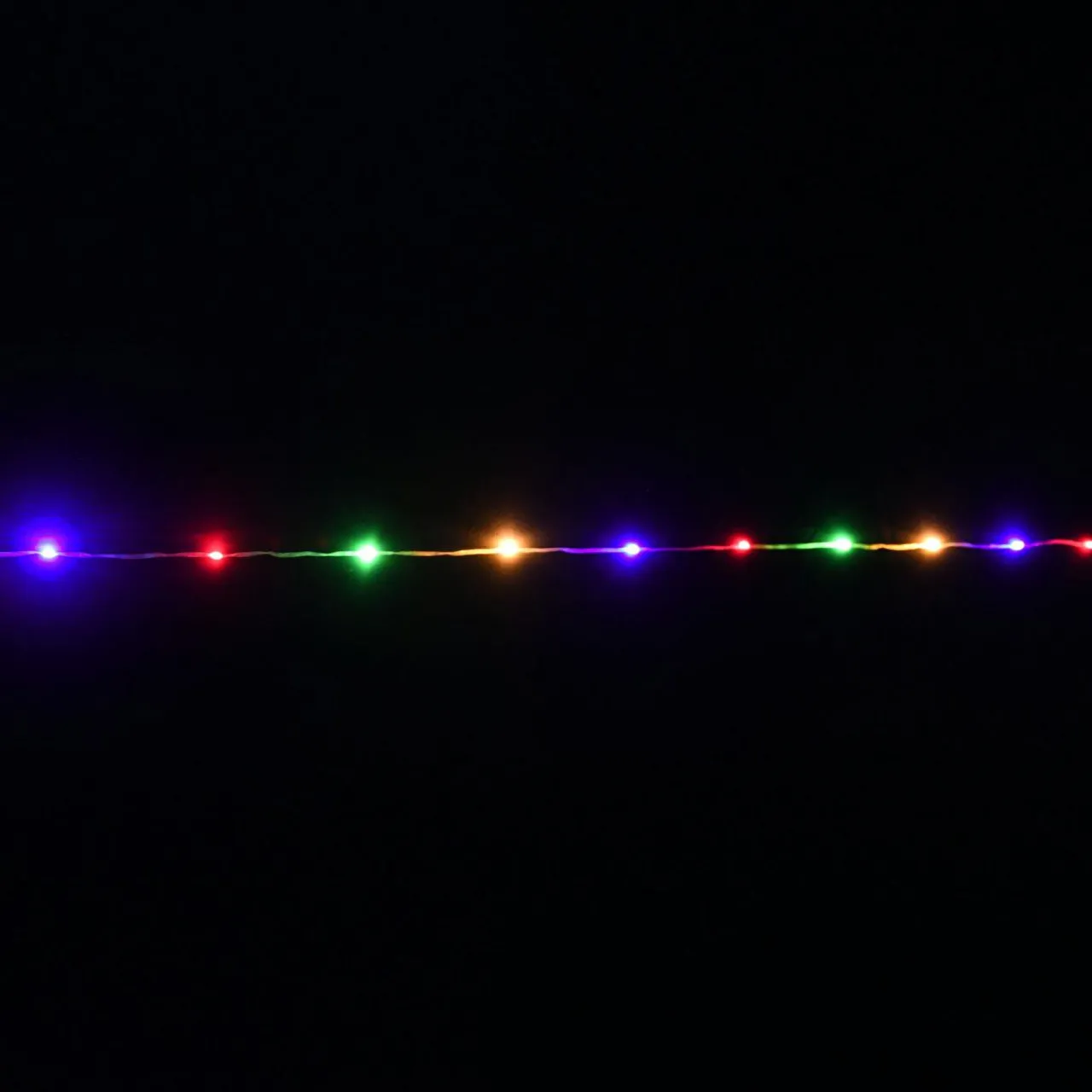 Guirlande Lumineuse|BLACHERE Guirlande lumineuse 10 m 100 Micro LED câble transparent Super brillante Multicolore