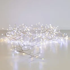 Guirlande Lumineuse|KAEMINGK Guirlande lumineuse 6 m 480 Micro LED câble argent Luxe bicolore Blanc chaud et froid Bicolore Blanc chaud / Froid - câble argent