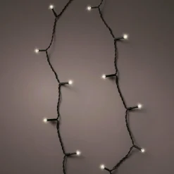 Guirlande Lumineuse|KAEMINGK Guirlande lumineuse à piles 3,50 m 48 LED câble noir Durawise Blanc chaud Blanc Chaud - câble noir