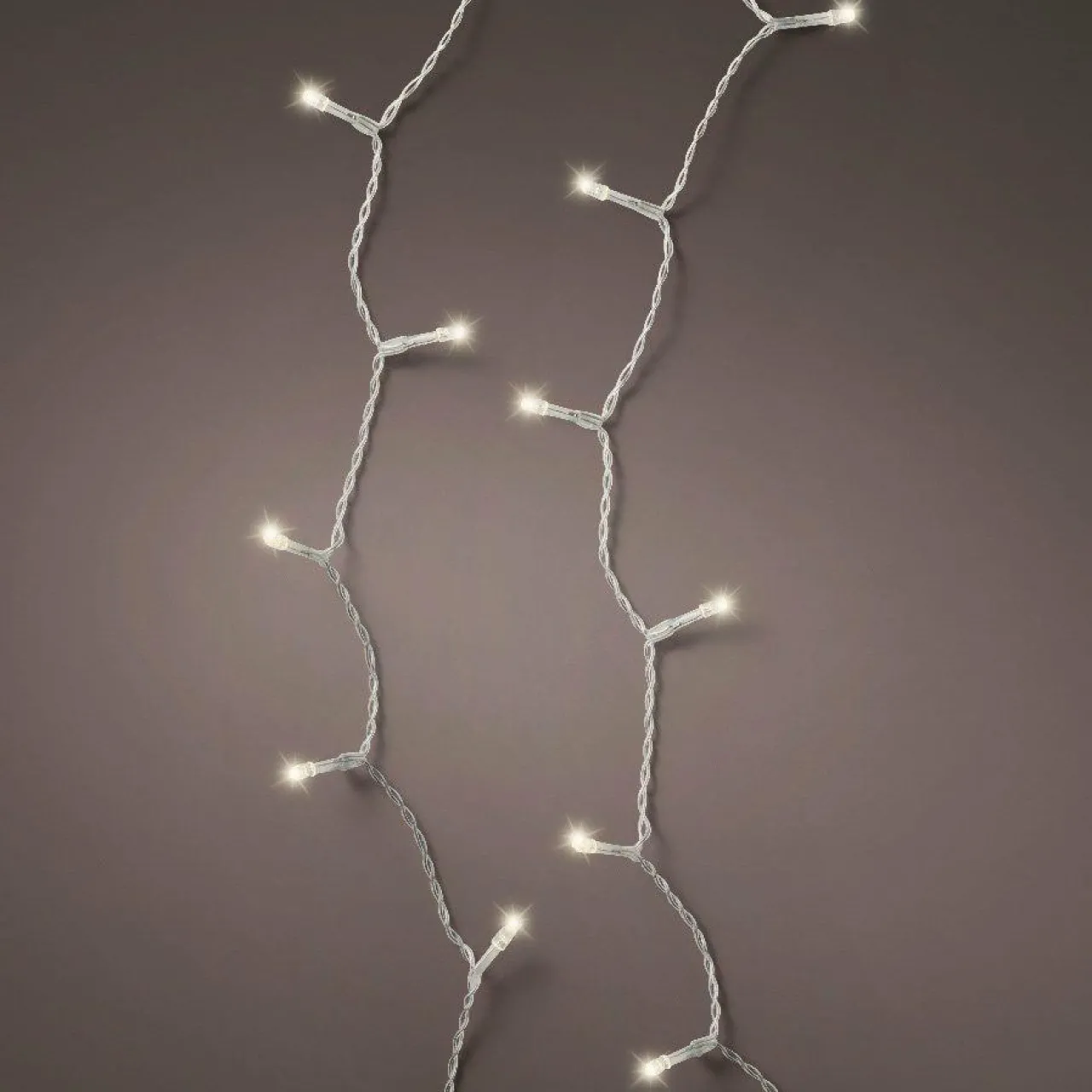 Guirlande Lumineuse|KAEMINGK Guirlande lumineuse à piles 7,10 m 96 LED câble transparent Durawise Blanc chaud Blanc Chaud - câble transparent