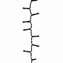 Guirlande Lumineuse|KAEMINGK Guirlande lumineuse à piles 4,70 m 192 LED câble noir Durawise Blanc froid Blanc Froid - câble noir