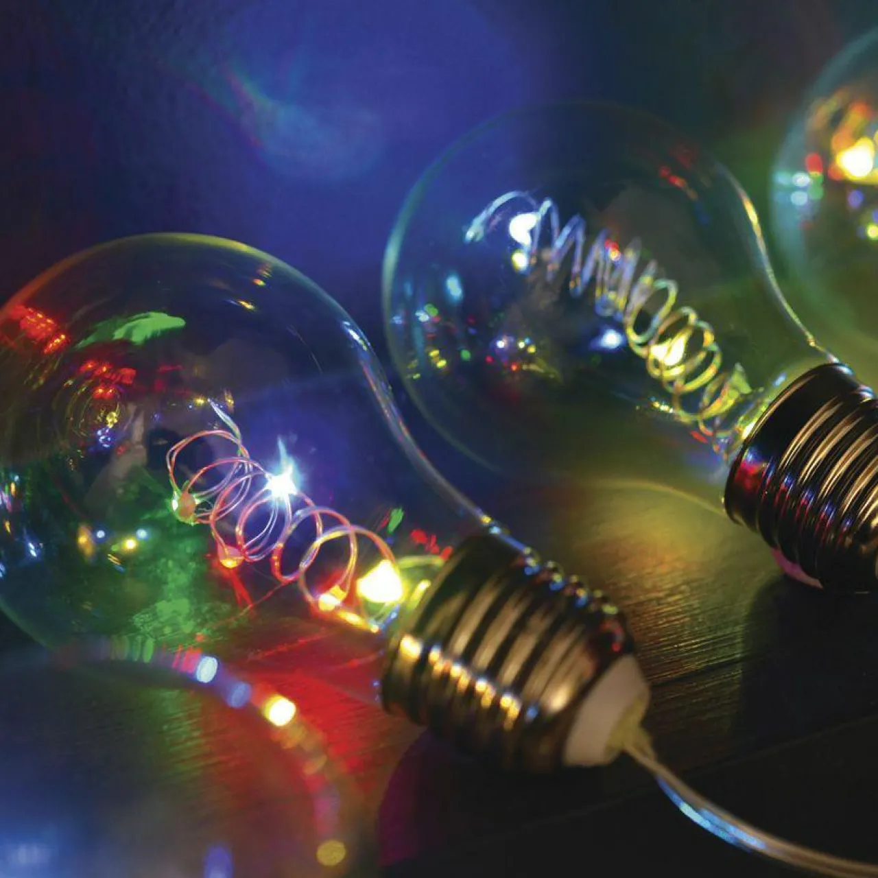 Luminaire Jardin|Eclairage Extérieur|BLACHERE Guirlande lumineuse ampoule 2,70 m 10 LED Guinguette Multicolore