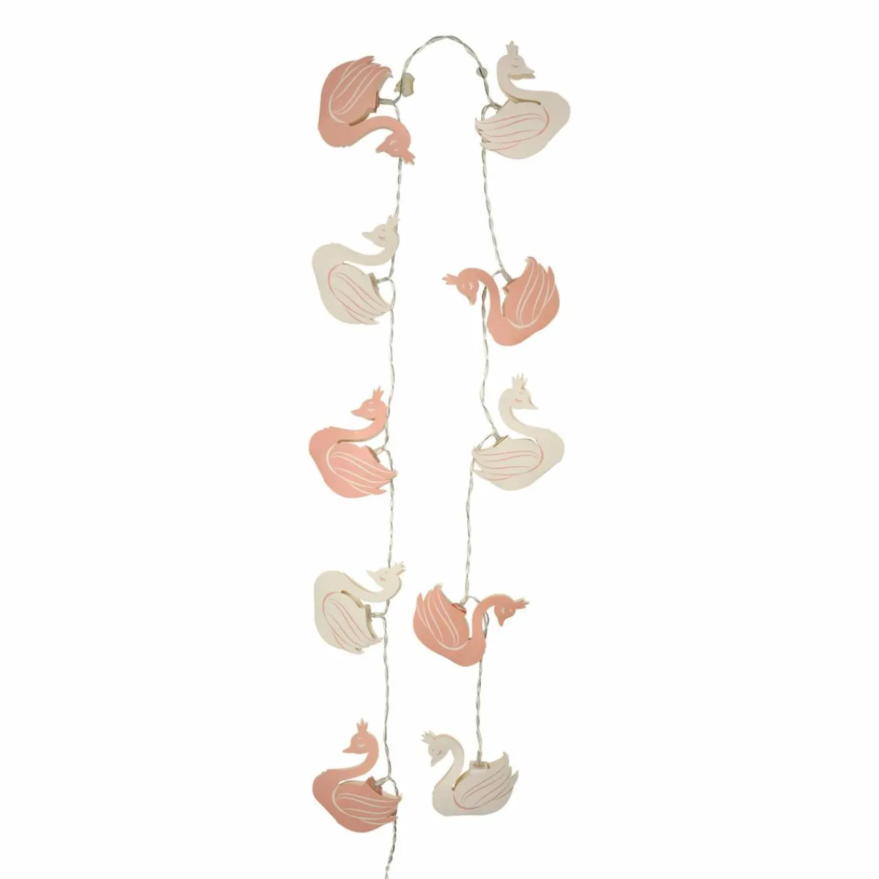 Luminaire Enfant|OSTARIA Guirlande lumineuse LED enfant (165 cm) Cygne he Blanc