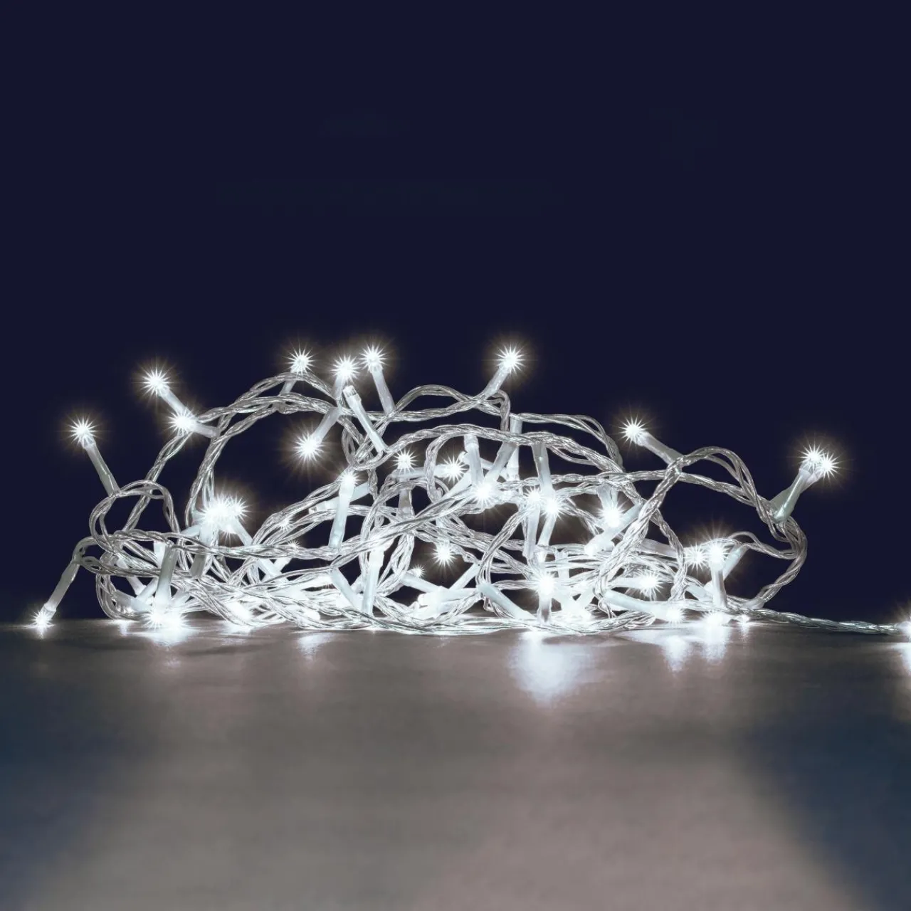 Guirlande Lumineuse|BLACHERE Guirlande lumineuse réalité augmentée 12 m 200 LED câble transparent Blanc froid