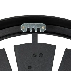 Horloge|Atmosphera, cru017dateur d'intu017drieur Horloge murale (D39 cm) Davy Noir