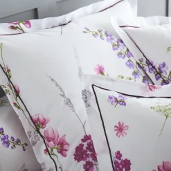 Housse De Couette|TRADI LINGE Housse de couette coton (240 x 220 cm) Pretty he Blanc