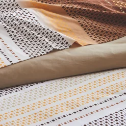 Housse De Couette|TRADILINGE Housse de couette coton (240 x 220 cm) Niagara châtaigne Marron