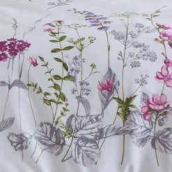 Housse De Couette|TRADI LINGE Housse de couette coton (260 x 240 cm) Pretty he Blanc