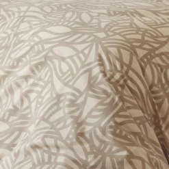 Housse De Couette|TRADILINGE Housse de couette coton lavé (200 x 200 cm) Séréna Beige