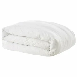 Housse De Couette|L'EFFET PAPILLON Housse de couette dentelle coton (240 x 220 cm) Jeanne he Blanc