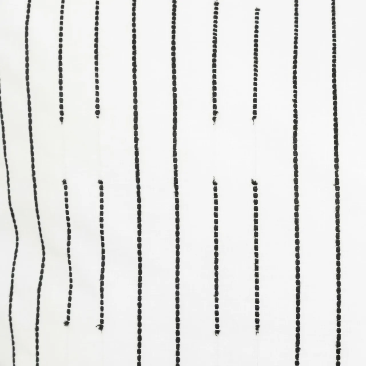 Parure De Lit|Housse De Couette|Atmosphera, cru017dateur d'intu017drieur Housse de couette et deux taies coton (260 x 240 cm) Dobby Grise Blanc