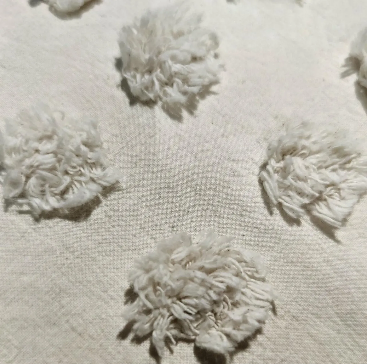 Parure De Lit|Housse De Couette|ATMOSPHERA Housse de couette et deux taies coton lavé (260 x 240 cm) Moura Ecru