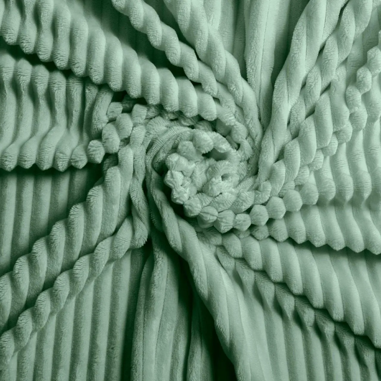 Parure De Lit|Housse De Couette|douceur d'intu017drieur Housse de couette et deux taies d'oreiller flanelle (240 x 220 cm) Veloutea cédre Vert