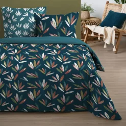 Parure De Lit|Housse De Couette|STOF Housse de couette et deux taies coton (240 x 220 cm) Waldo Multicolore