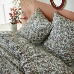 Parure De Lit|Housse De Couette|L'EFFET PAPILLON Housse de couette et deux taies coton (240 x 220 cm) Malia Multicolore