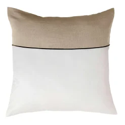 Parure De Lit|Housse De Couette|douceur d'intu017drieur Housse de couette et deux taies d'oreiller coton (240 x 220 cm) Gabrielle Beige