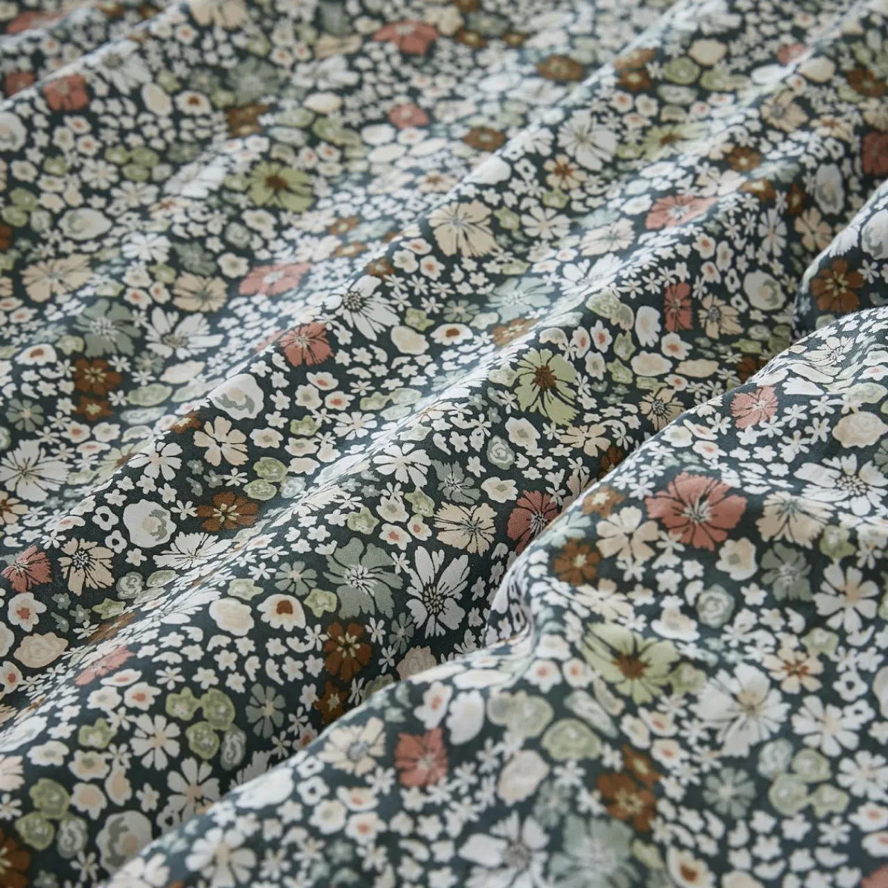 Parure De Lit|Housse De Couette|L'EFFET PAPILLON Housse de couette et deux taies coton (260 x 240 cm) Malia Multicolore