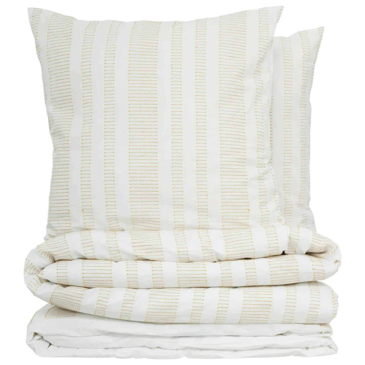 Parure De Lit|Housse De Couette|Atmosphera, cru017dateur d'intu017drieur Housse de couette et deux taies coton (260 x 240 cm) Dobby Terracotta