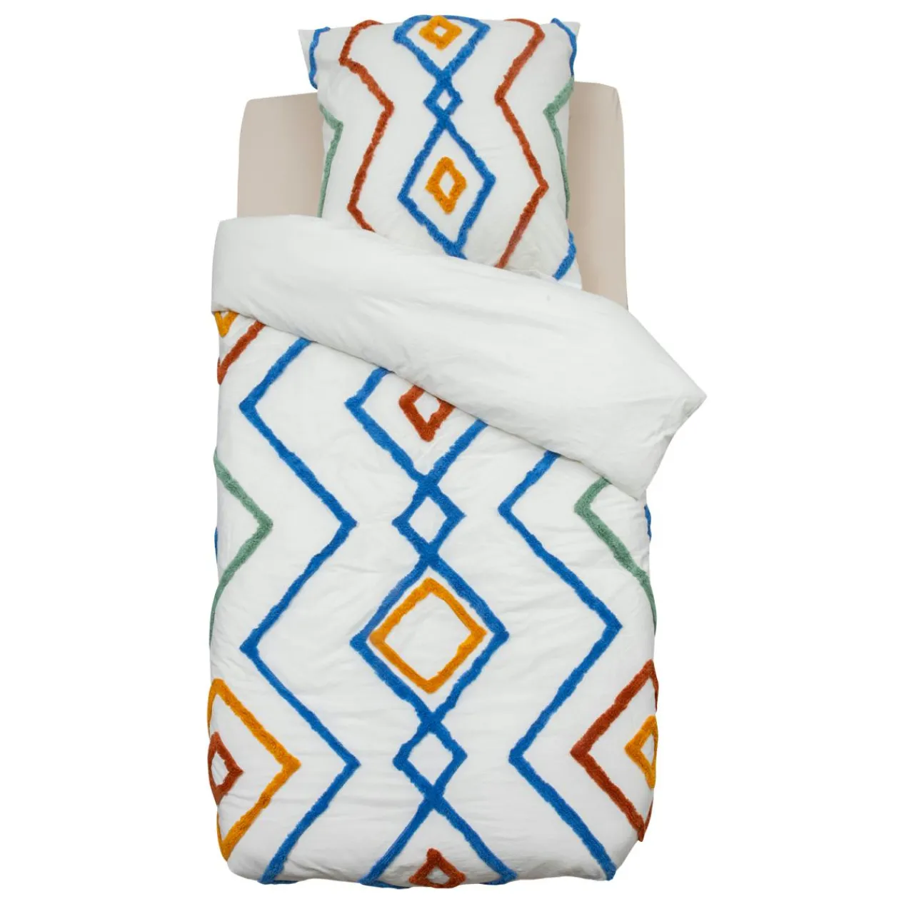 Linge De Lit Enfant|Linge De Lit Enfant|Atmosphera cru017dateur d'intu017drieur for kids Housse de couette et une taie enfant coton (140 x 200 cm) Marrakech Multicolore